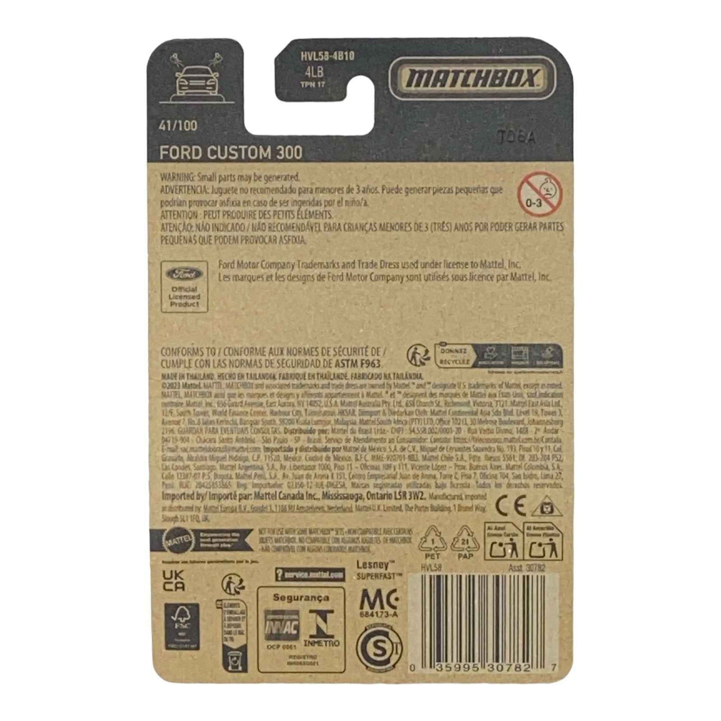 Matchbox Ford Custom 300 - Matchbox Series 41/100