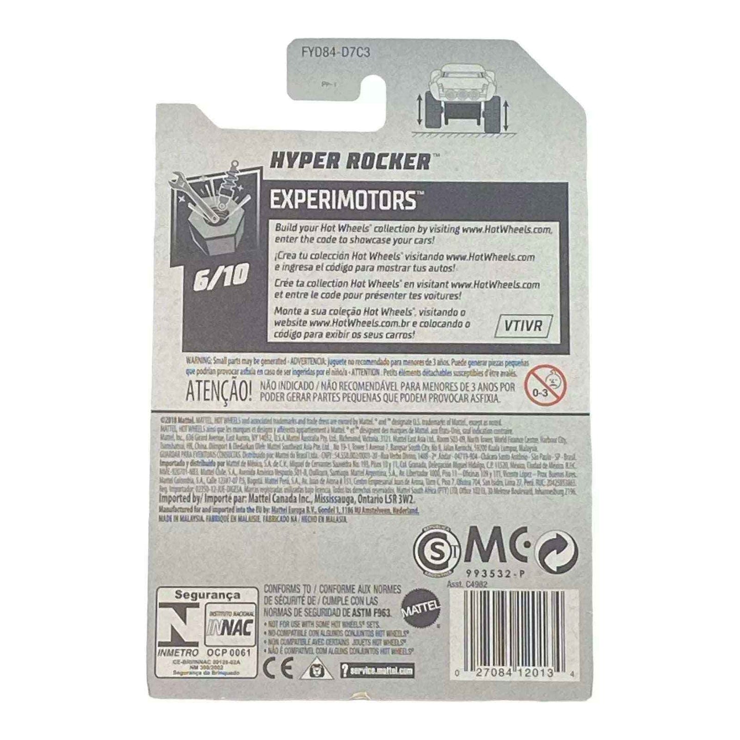 Hot Wheels Hyper Rocker - Experimotors Series 6/10