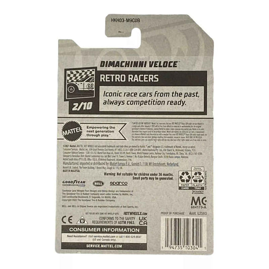 Hot Wheels Dimachinni Veloce - Retro Racers Series 2/10