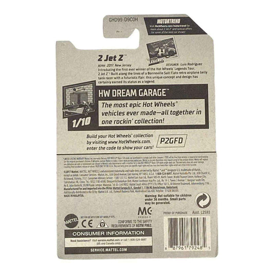 Hot Wheels 2 Jet Z - Dream Garage Series 1/10