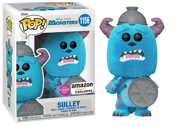 Sulley (Flocked, Trash Can Lid, Monsters Inc.) 1156 - Amazon Exclusive