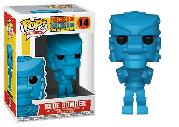 Blue Bomber (Rock 'Em Sock Robots, Retro Toys) 14