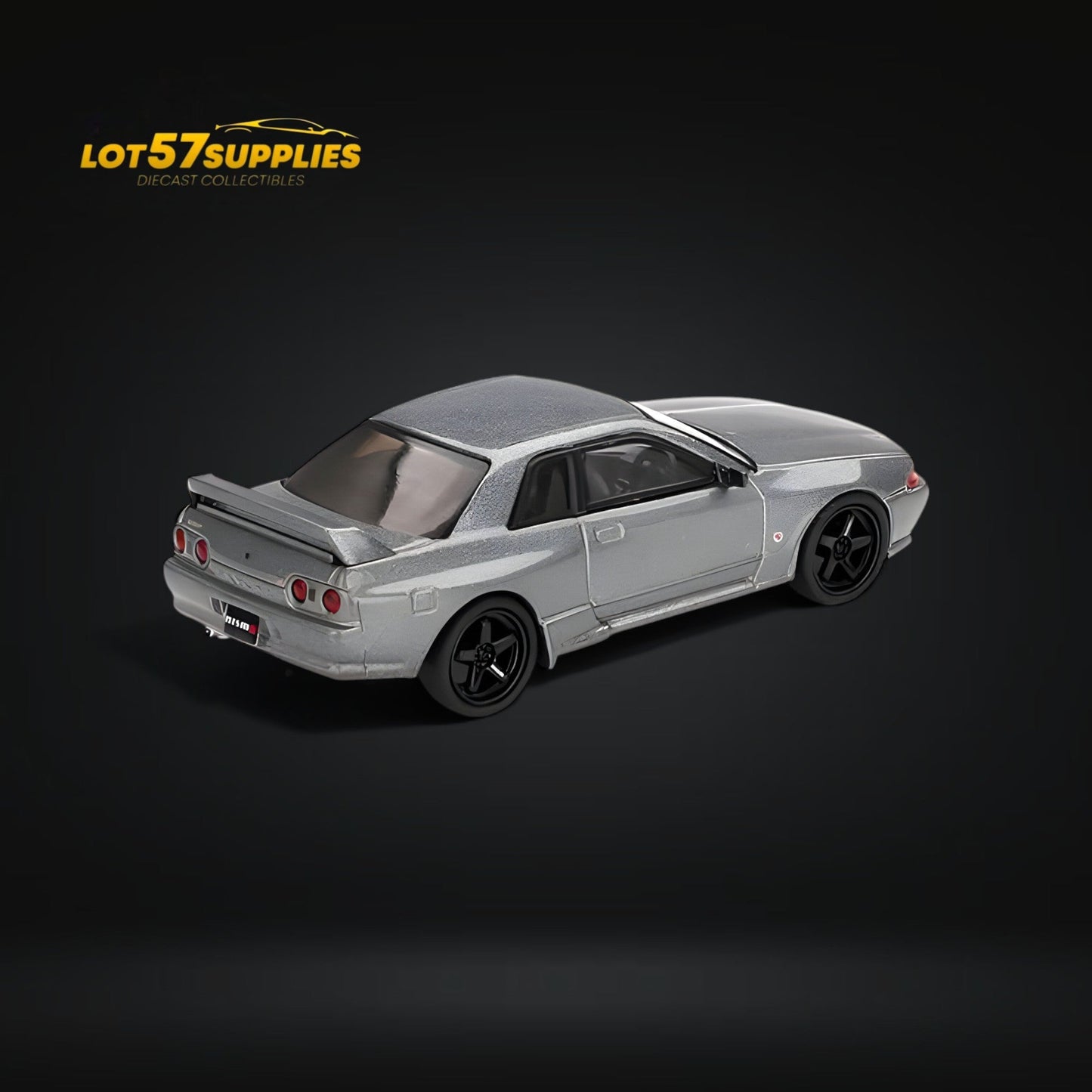 (Pre-Order) Mini-GT Nissan Skyline GT-R (NISMO BNR32 CRS Version) Dark Metal Gray #1024 1:64