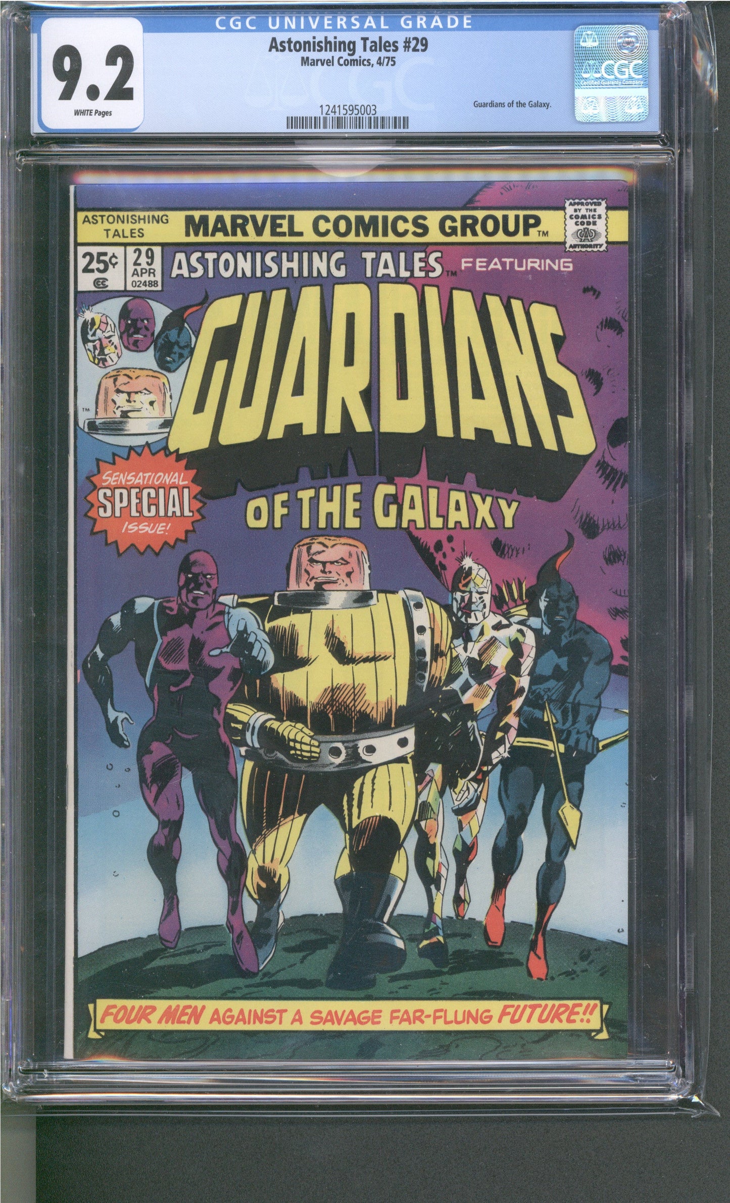 Astonishing Tales #29 (4/75) Graded CGC 9.2