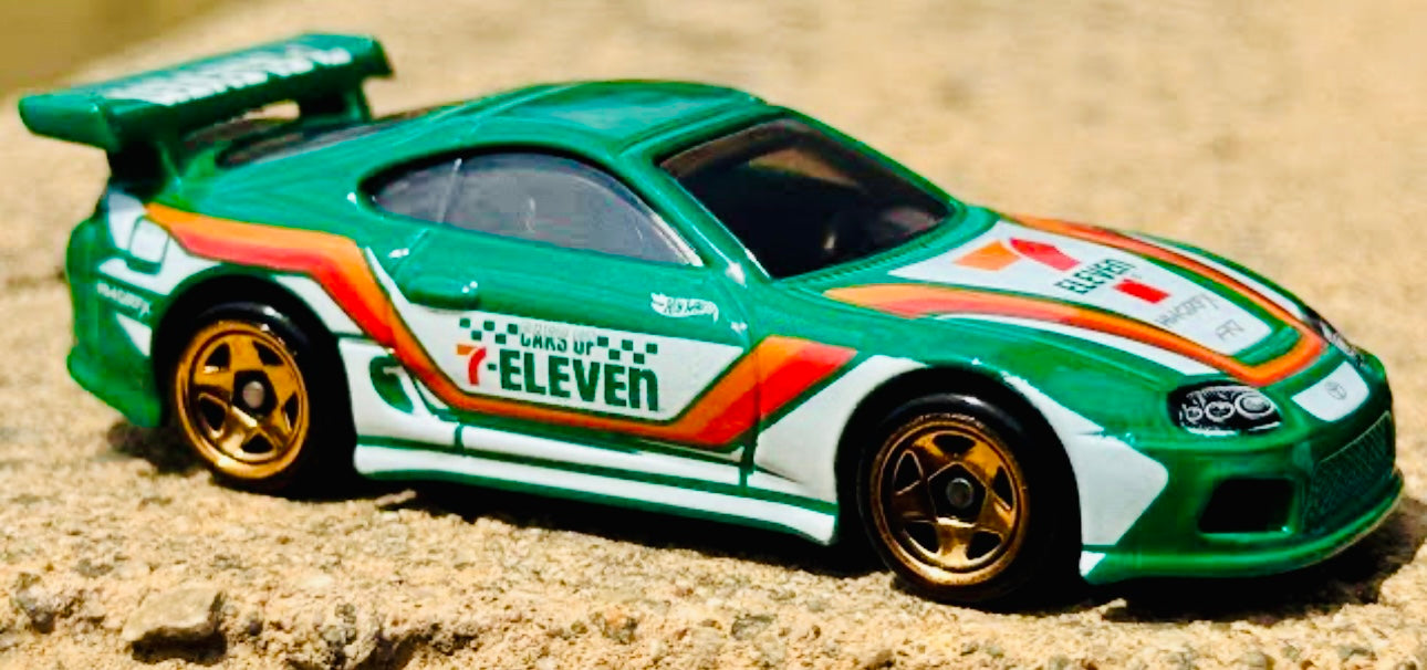Hot Wheels Silver Series Toyota Supra 7-Eleven Exclusive Diecast