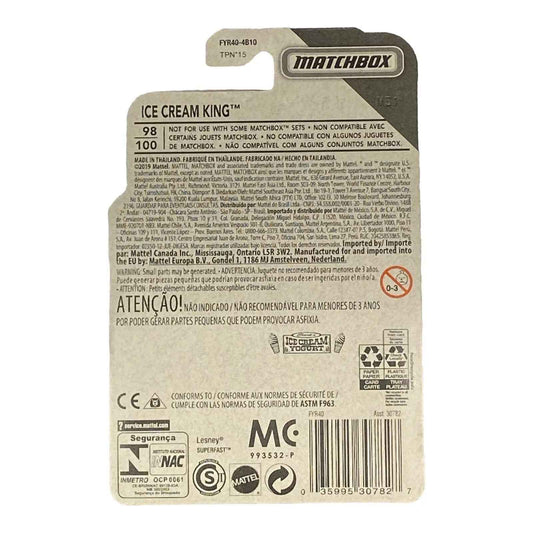 Matchbox Ice Cream King - Matchbox Service Series 11/20