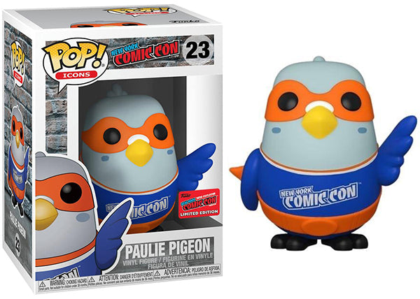 Paulie Pigeon (Blue, New York Comic Con, Icons) 23 - 2020 NYCC Exclusive