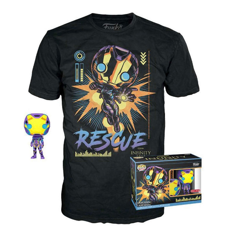 Rescue (Black Light) & Rescue Tee (L, Sealed) 488 - Target Exclusive