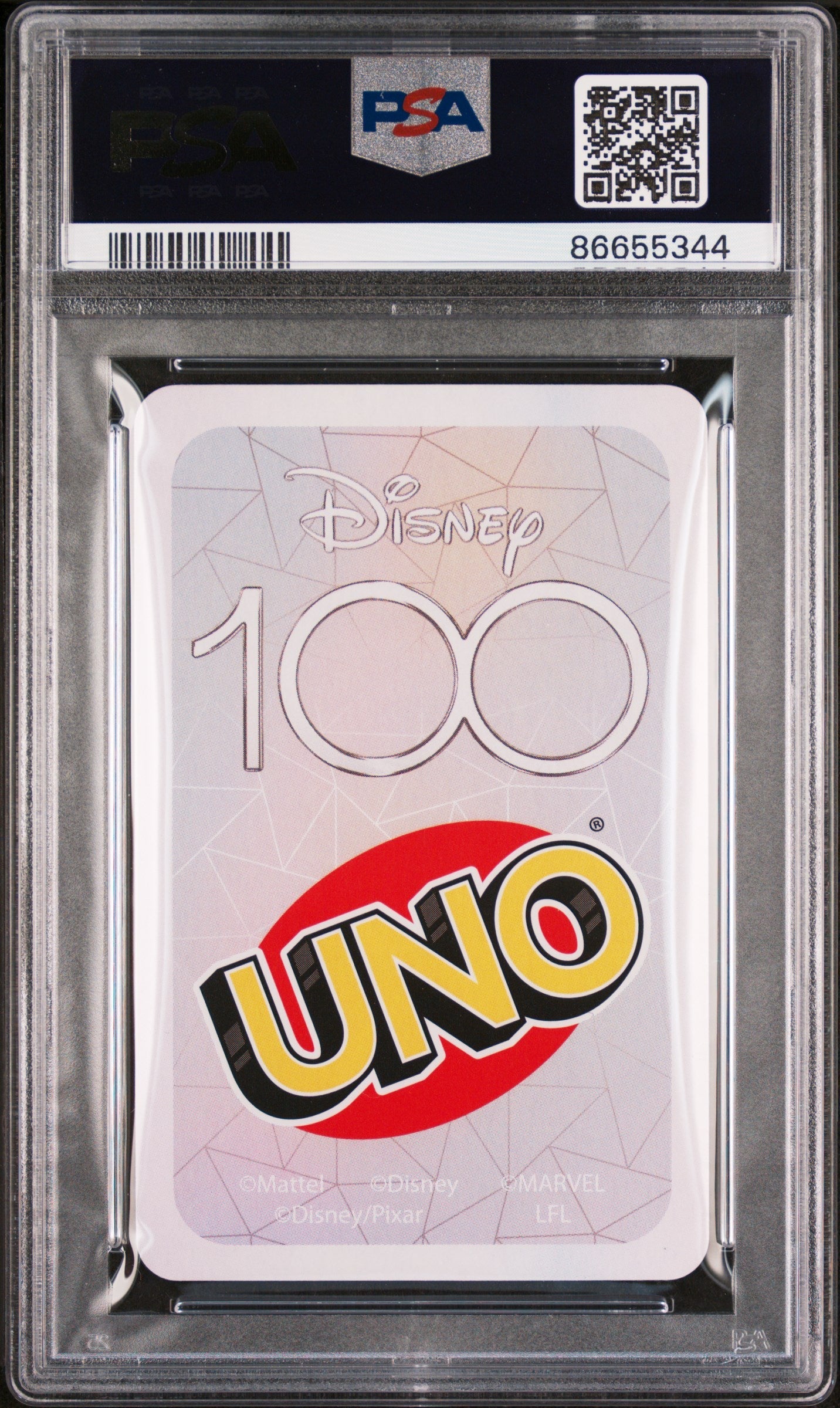 2023 UNO DISNEY 100 BLACK PANTHER BLUE 1 PSA 9