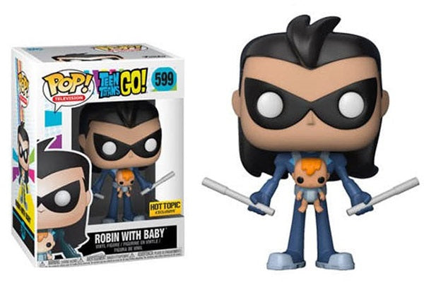 Robin as Nightwing (Baby, Teen Titans Go!) 599 - Hot Topic Exclusive **Missing Sticker**