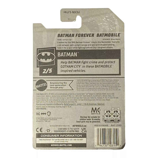 Hot Wheels Batman Forever Batmobile - Batman Series 2/5