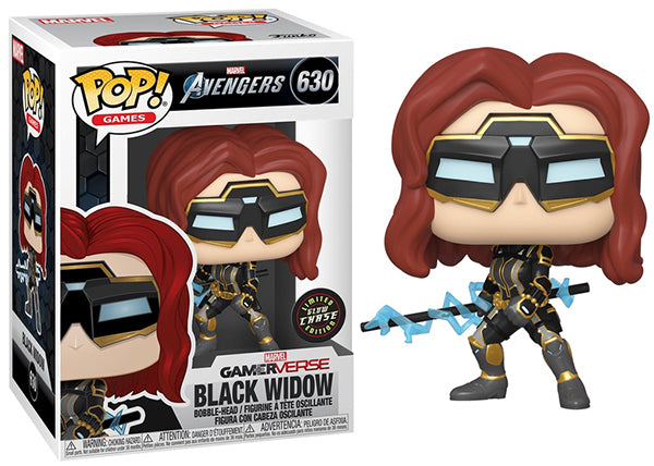 Black Widow (Glow in the Dark, Gamerverse, Avengers Game) 630 **Chase**