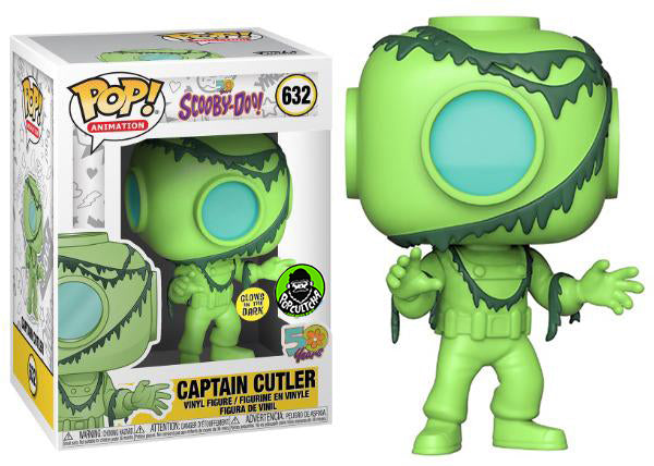 Captain Cutler (Glow in the Dark, Scooby-Doo) 632 - Popcultcha Exclusive