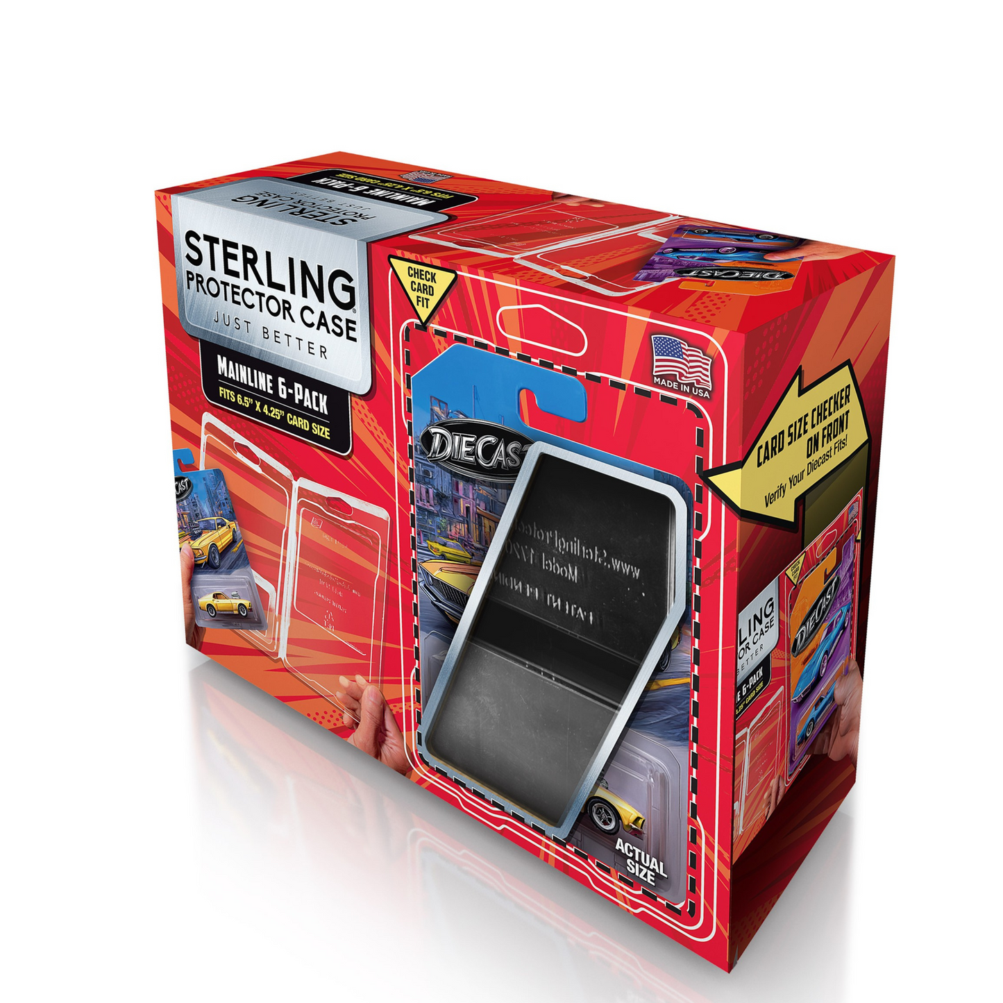 Sterling Protector Case Mainline Model 17201 Fits Card Size 6.5” x 4.25"