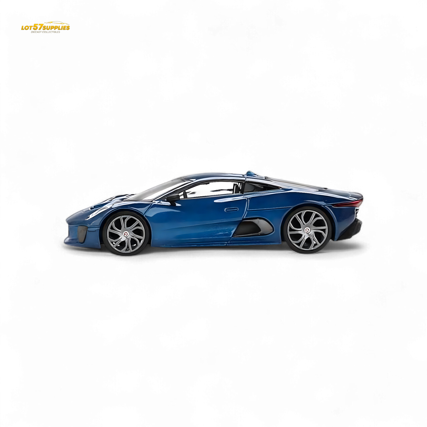 Mini-GT Jaguar C-X75 Blue #884 1:64 MGT00884