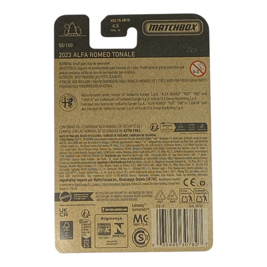 Matchbox 2023 Alfa Romeo Tonale - Matchbox Series 50/100