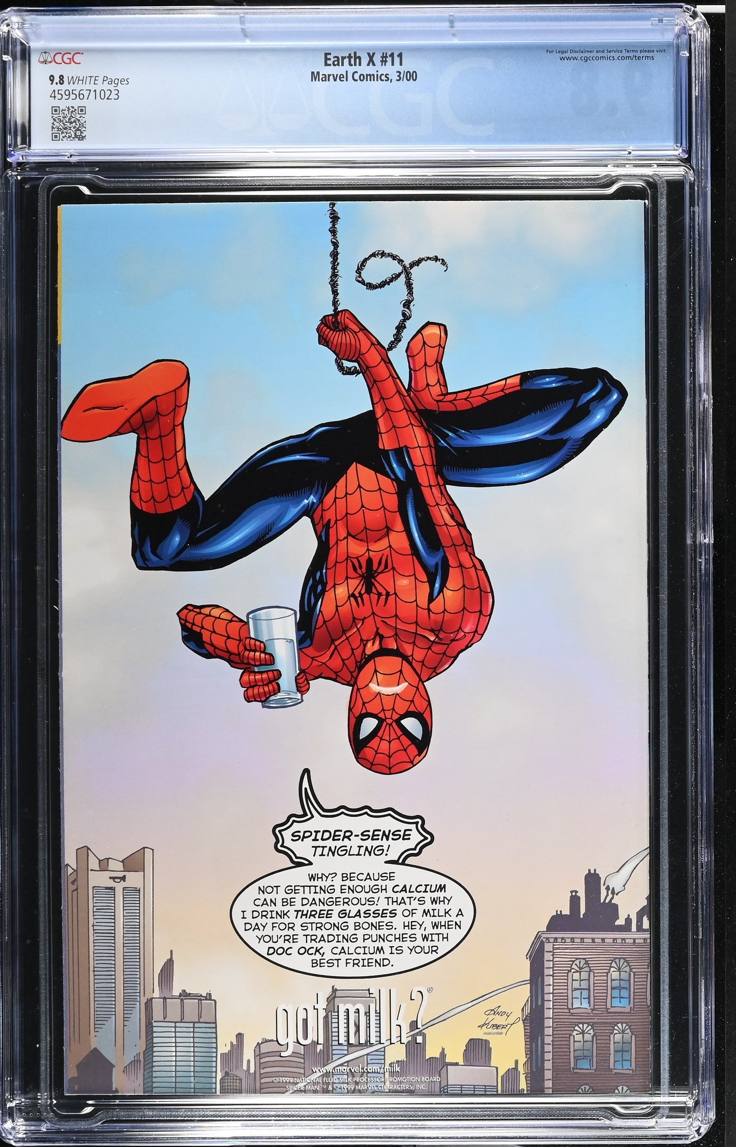 Earth X #11 (3/00) Graded CGC 9.8