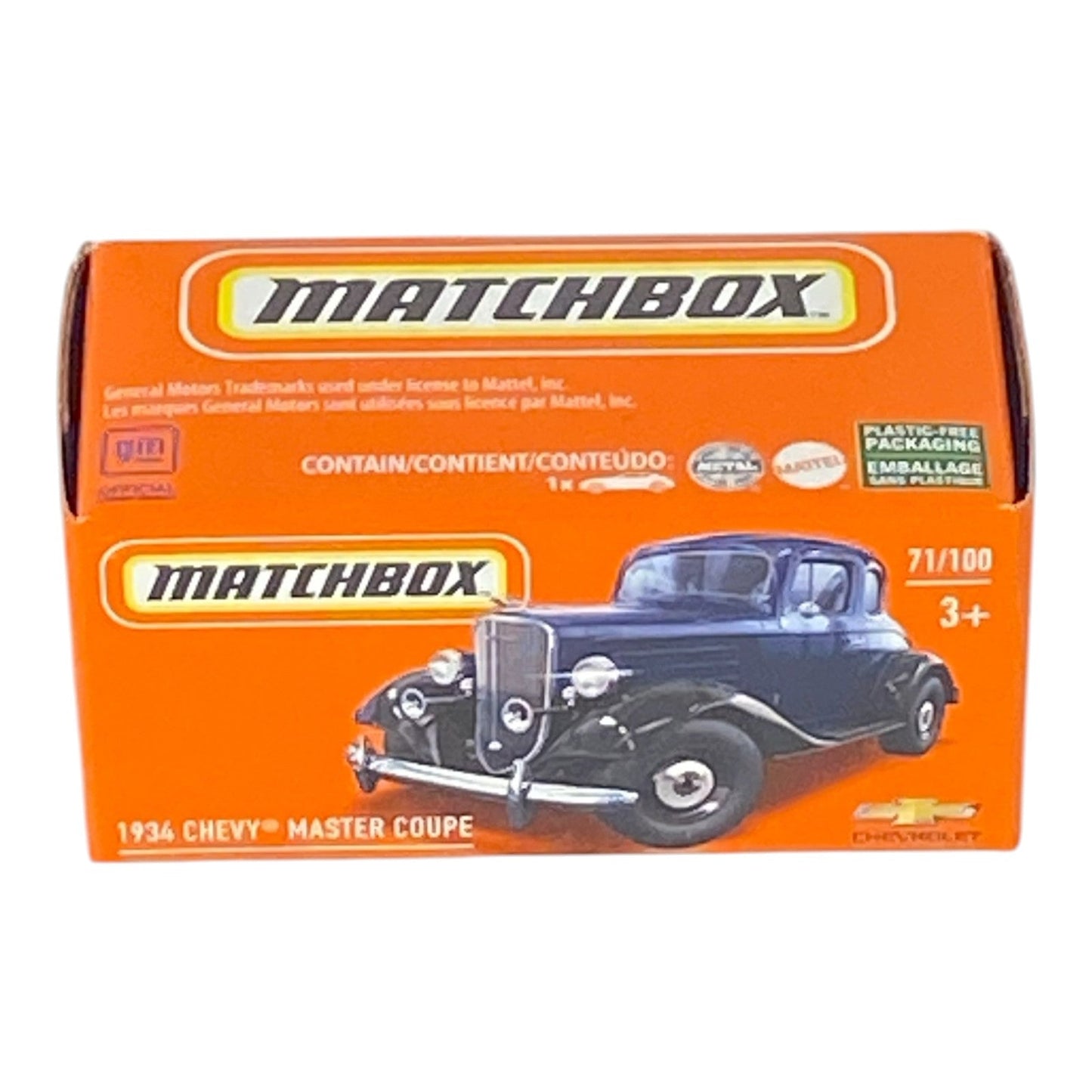 Matchbox 1934 Chevy Master Coupe - Power Grabs - Matchbox Series 71/100