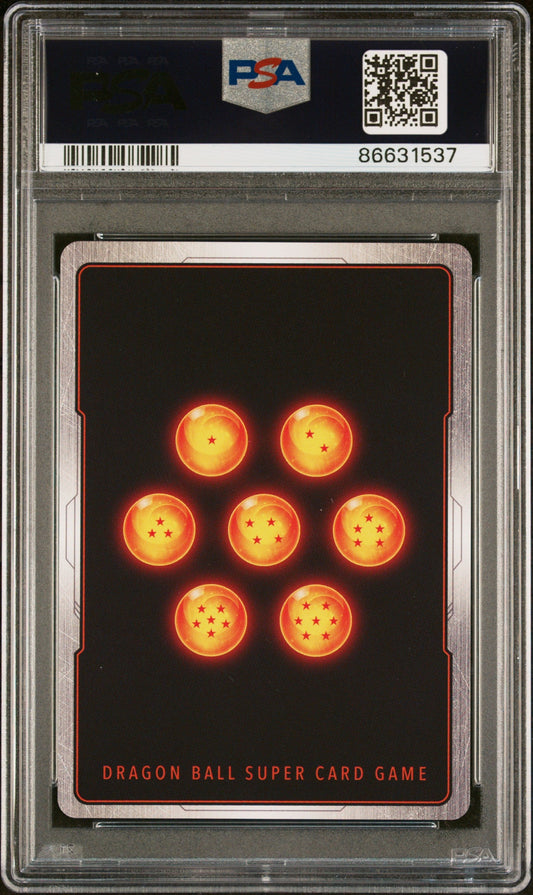 2022 DRAGON BALL SUPER MYTHIC BOOSTER SS4 S.GOKU/BYD.LMTS. #P-262 - PSA 10