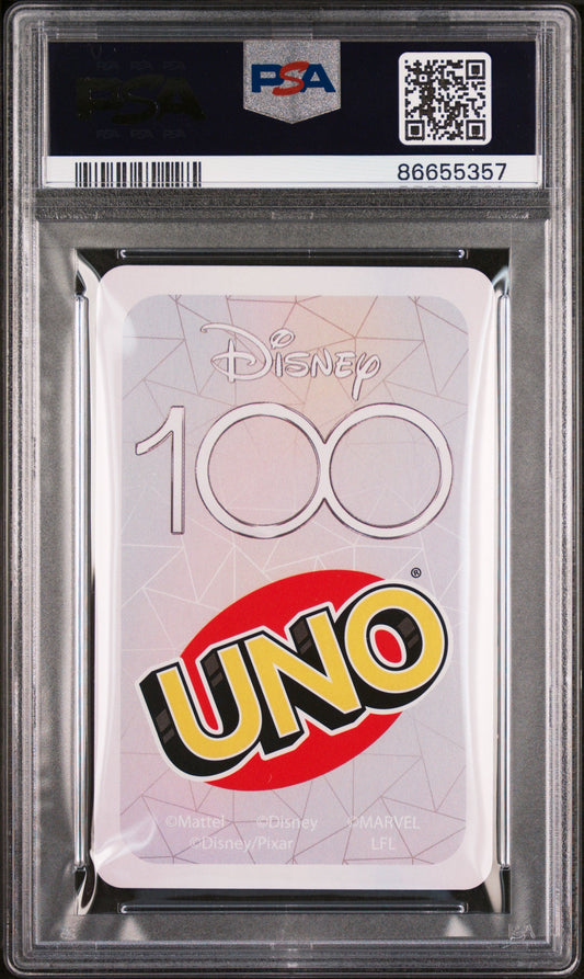 2023 UNO DISNEY 100 MINNIE MOUSE GREEN 5 PSA 10