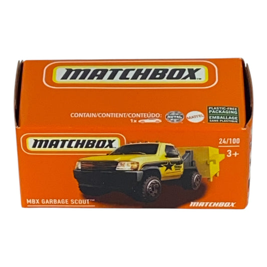 Matchbox MBX Garbage Scout - Power Grabs - Matchbox Series 24/100