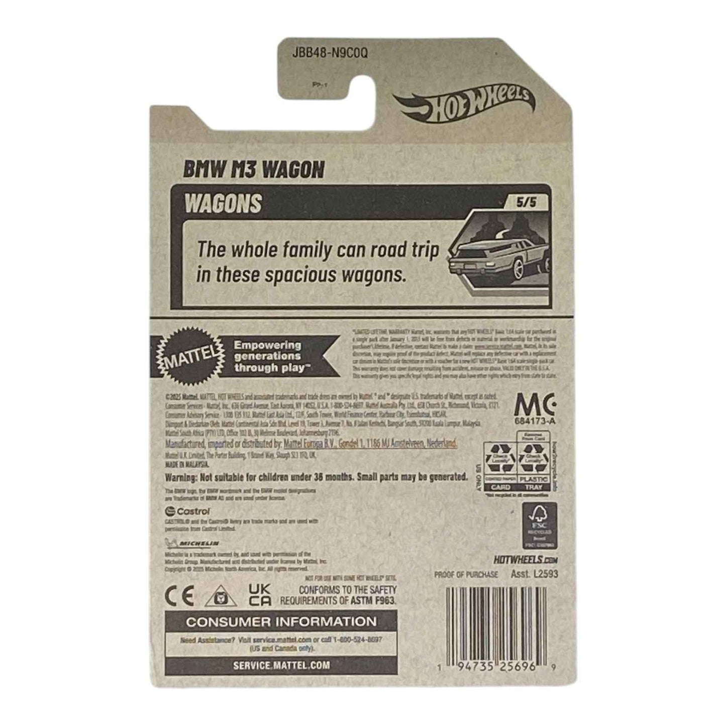 Hot Wheels BMW M3 Wagon - Wagons Series 5/5