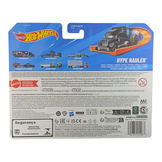 Hot Wheels Hype Hauler - DC Justice League - Track Fleet Series