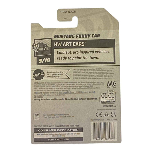 Hot Wheels Mustang Funny Car - HW Art Series 5/10