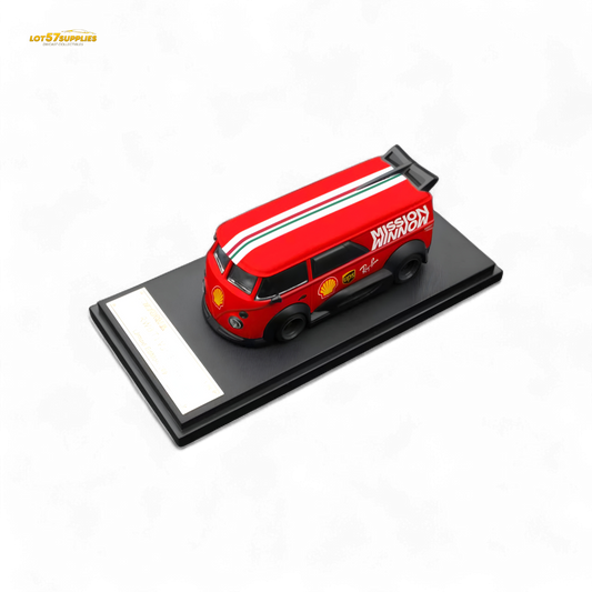 Mini Dream Volkswagen T1 RWB Van in Red WM Livery 1:64