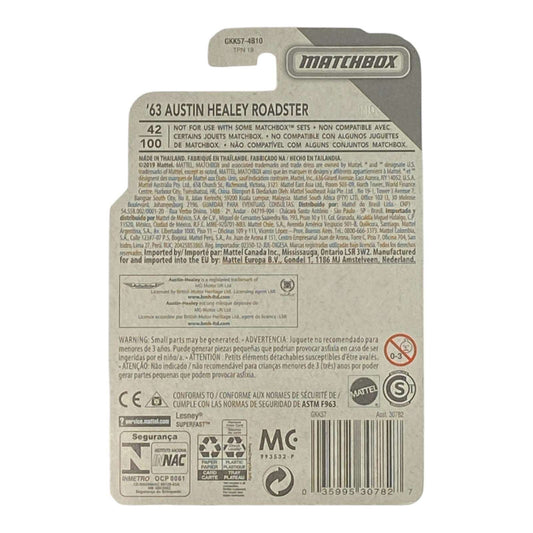 Matchbox '63 Austin Healey Roadster - MBX City Series 42/100