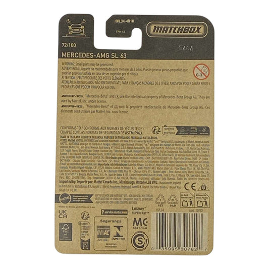 Matchbox Mercedes-Benz AMG SL 63 - Matchbox Series 72/100