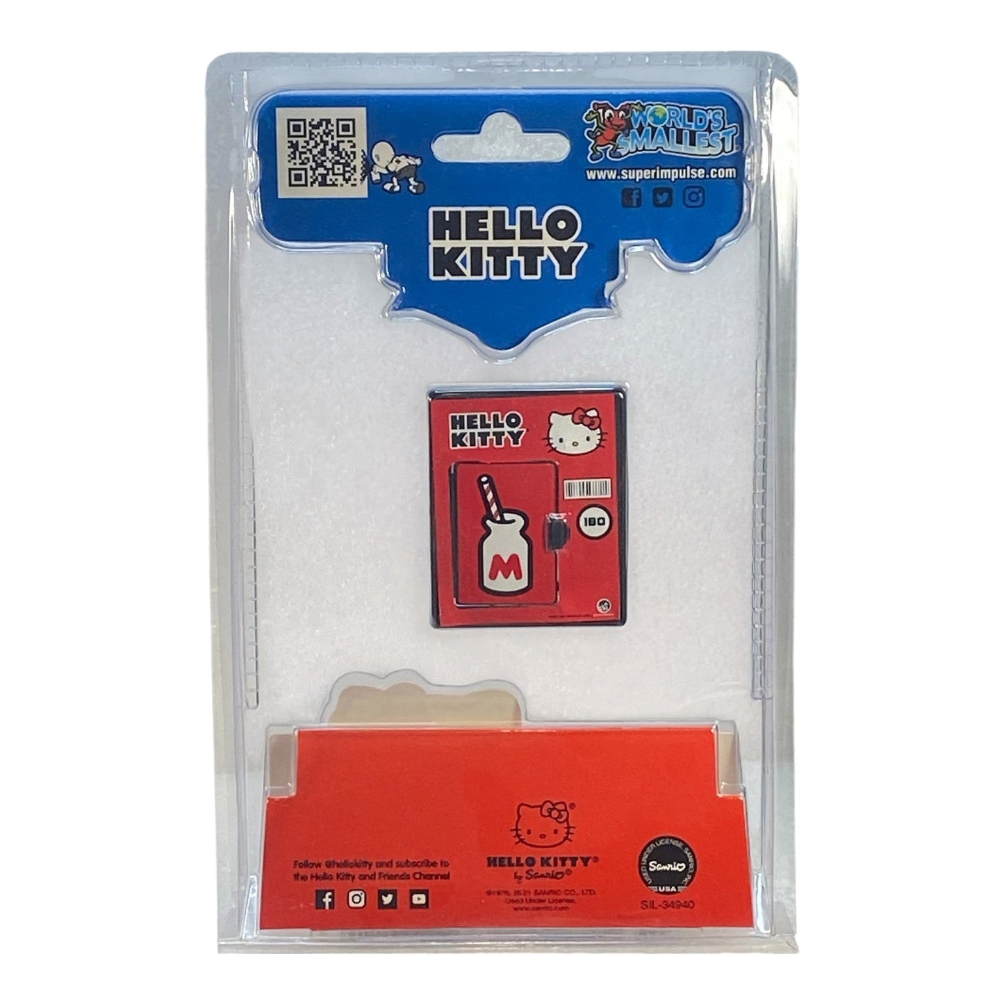 Hello Kitty - Worlds Smallest Micro Pop Figure with Collectible Mini Case