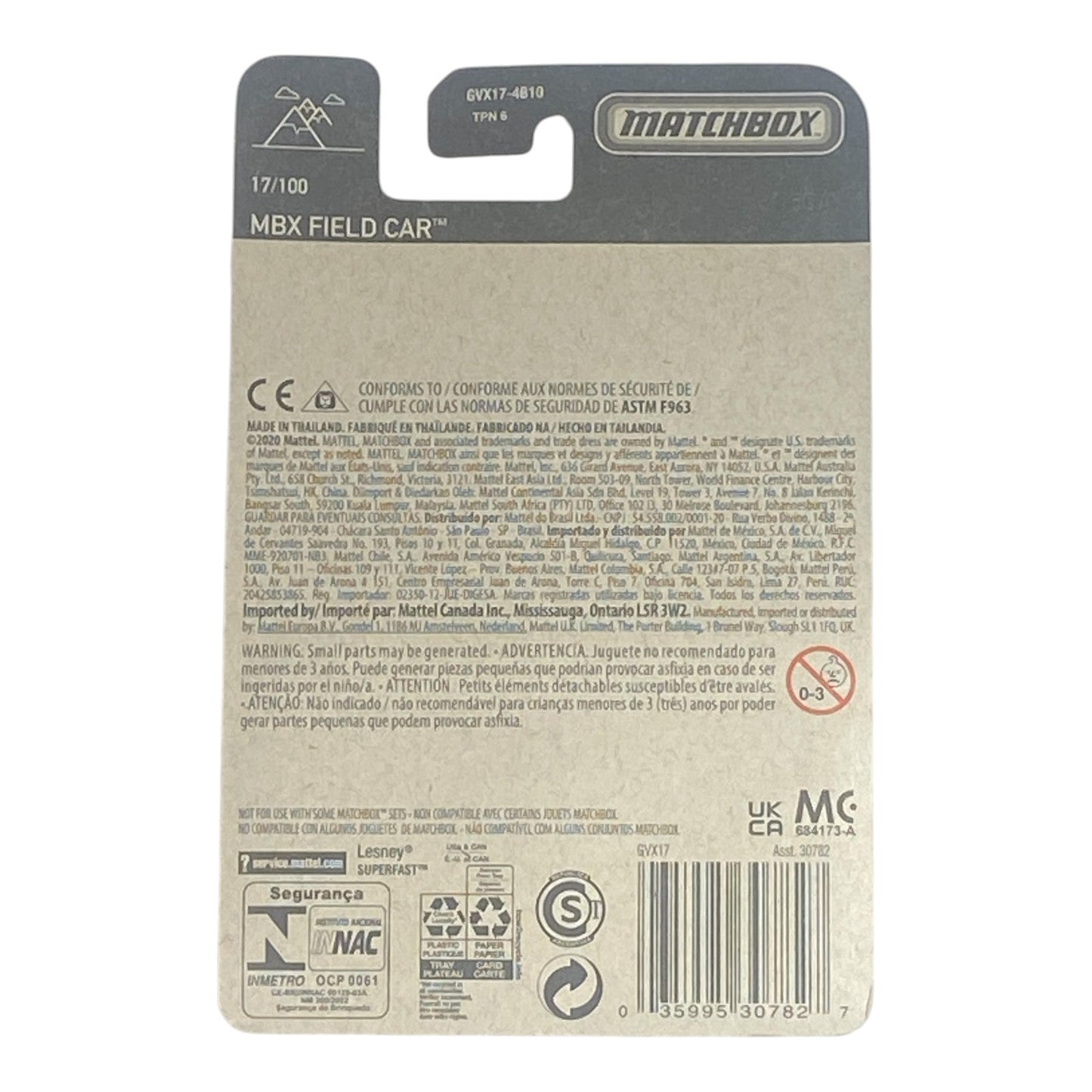 Matchbox MBX Field Car - Matchbox Series 17/100