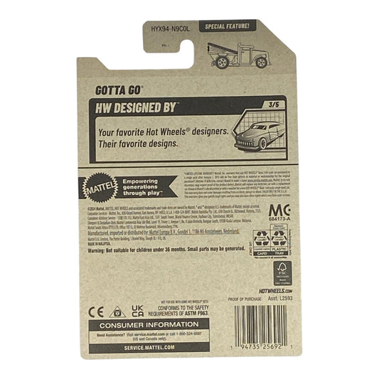 Hot Wheels Gotta Go - Designed By Series 3/5