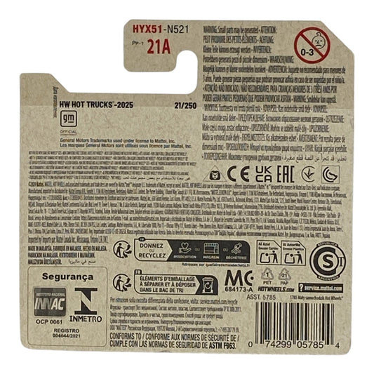 Hot Wheels '67 Chevy C10 - Hot Wheels HW Hot Trucks Series 2/10 Short Card