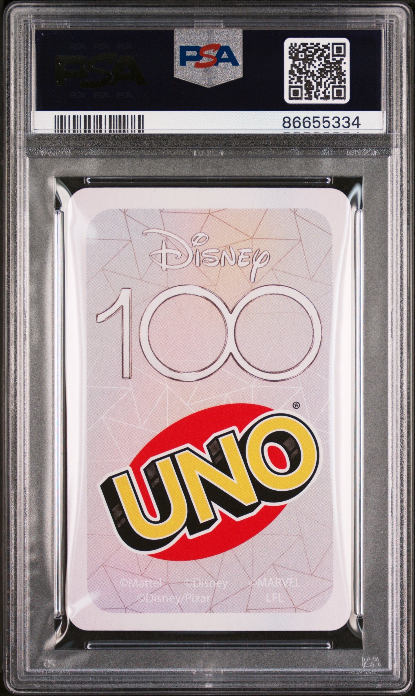 2023 UNO DISNEY 100 MOANA BLUE 0 PSA 10