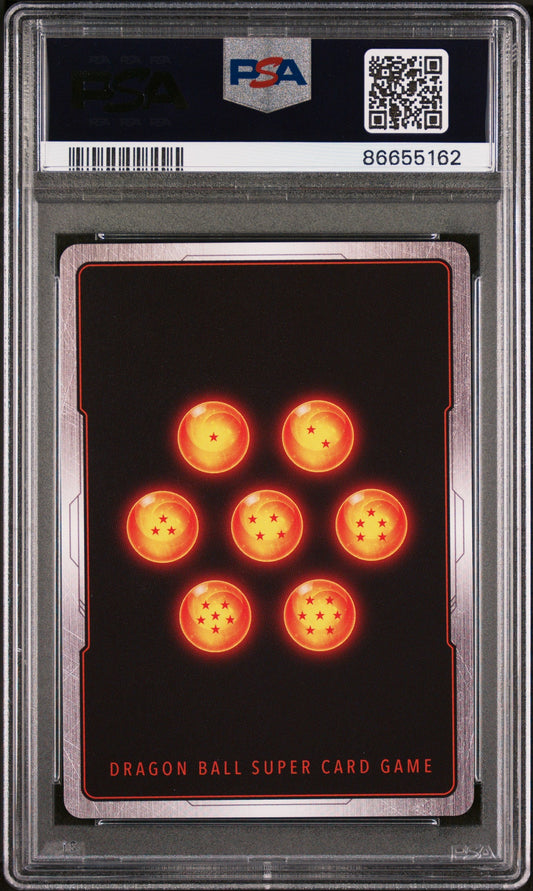 2022 DRAGON BALL SUPER MYTHIC BOOSTER SS4 BARDOCK, FTG/FATE #P-261 - PSA 10