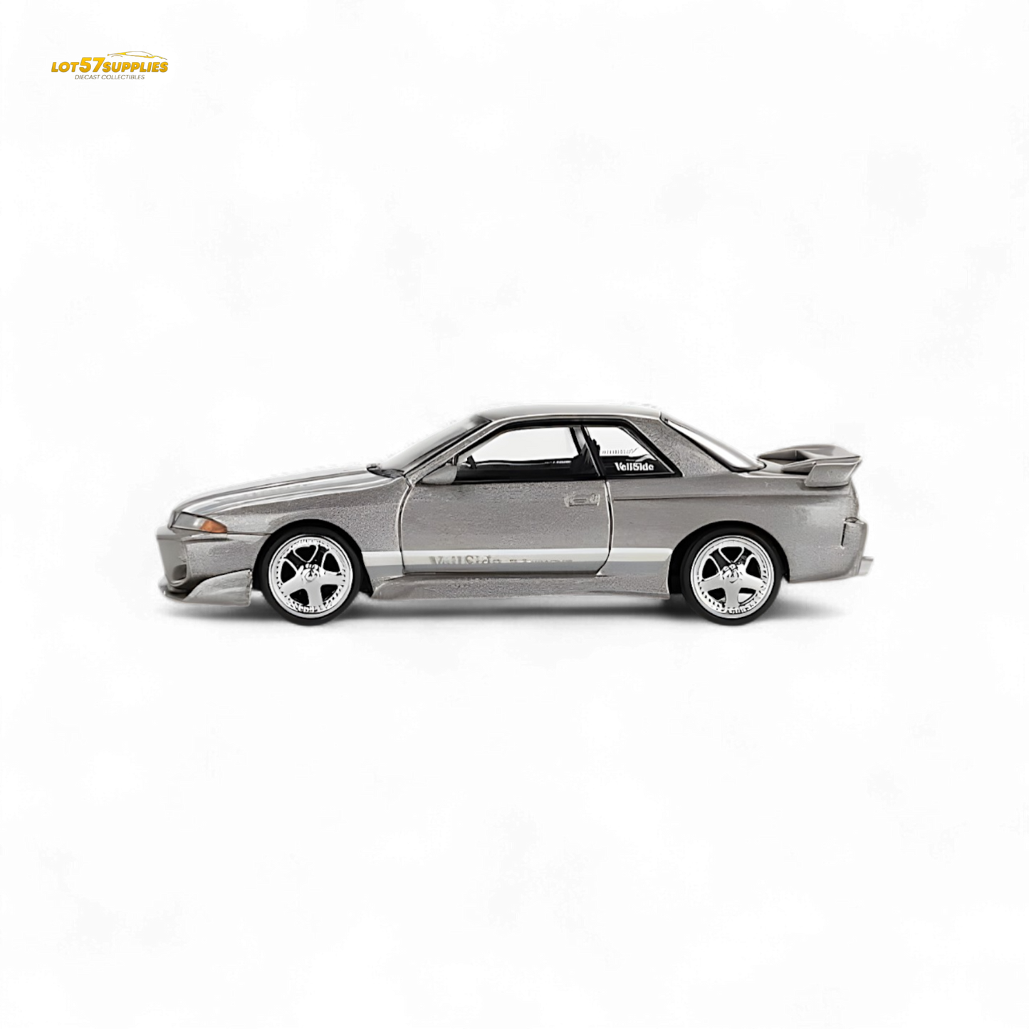 Nissan Skyline GT-R (R32) Veilside Combat C-I Veilside Combat Grey #971 1:64