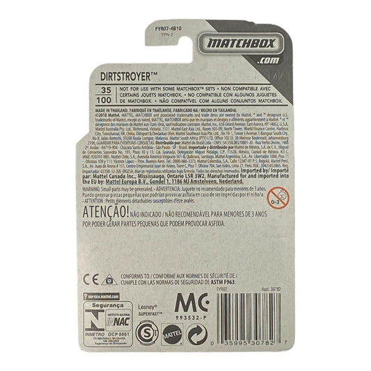 Matchbox Dirtstroyer - Matchbox MBX Construction Series 20/20