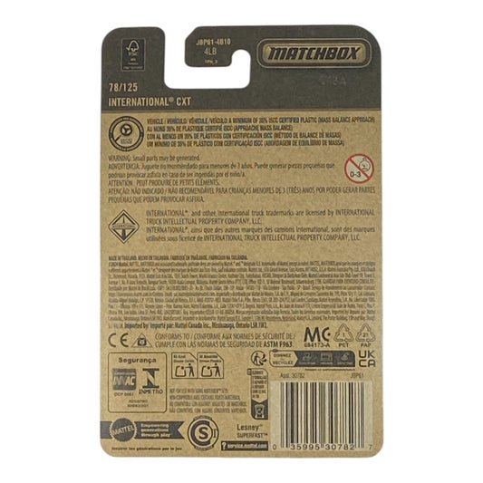Matchbox International CXT - 2025 Matchbox Series 78/125