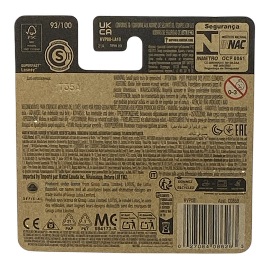 Matchbox 1972 Lotus Europa - Matchbox Series 93/100 Short Card