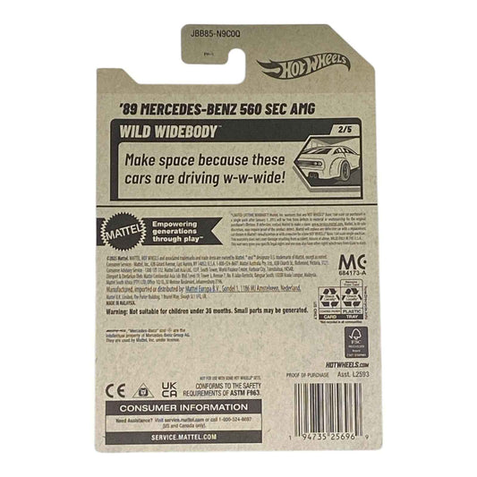 Hot Wheels '89 Mercedes-Benz 560 SEC AMG - Wild Widebody Series 2/5