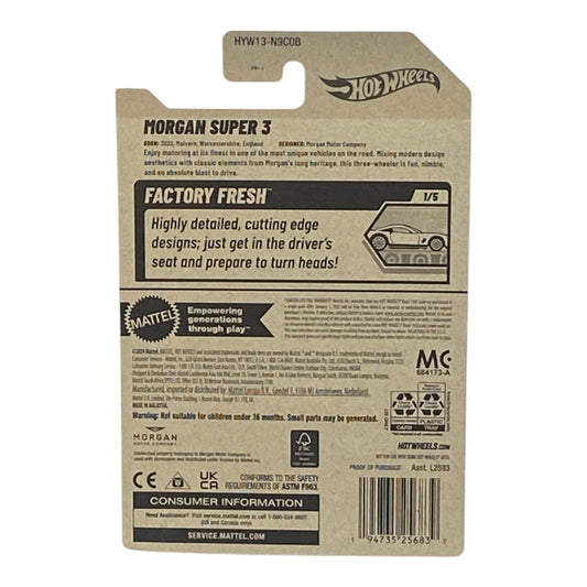 Hot Wheels Morgan Super 3 - Factory Fresh Series 1/5