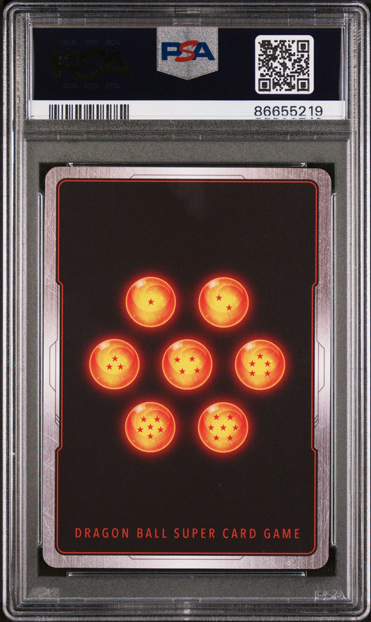 2023 DRAGON BALL SUPER 2 CRITICAL BLOW 13 SS3 GOTENKS, FLYN FST #P-519 - PSA 9