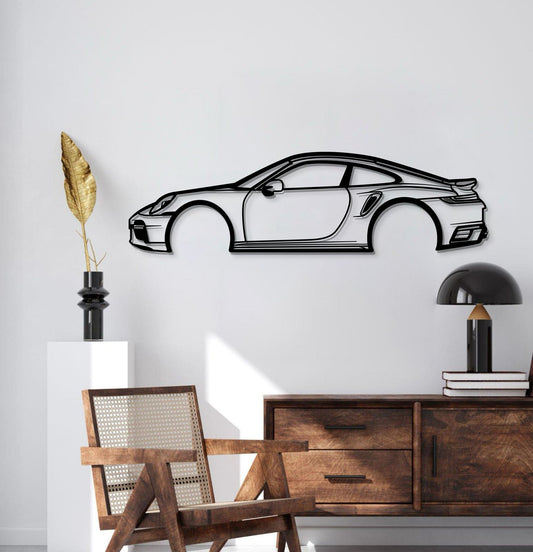 911 Type 993 Metal Car Wall Art - MT0845