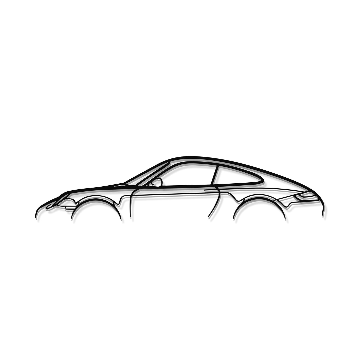 911 Model 997 Metal Car Wall Art - MT0868
