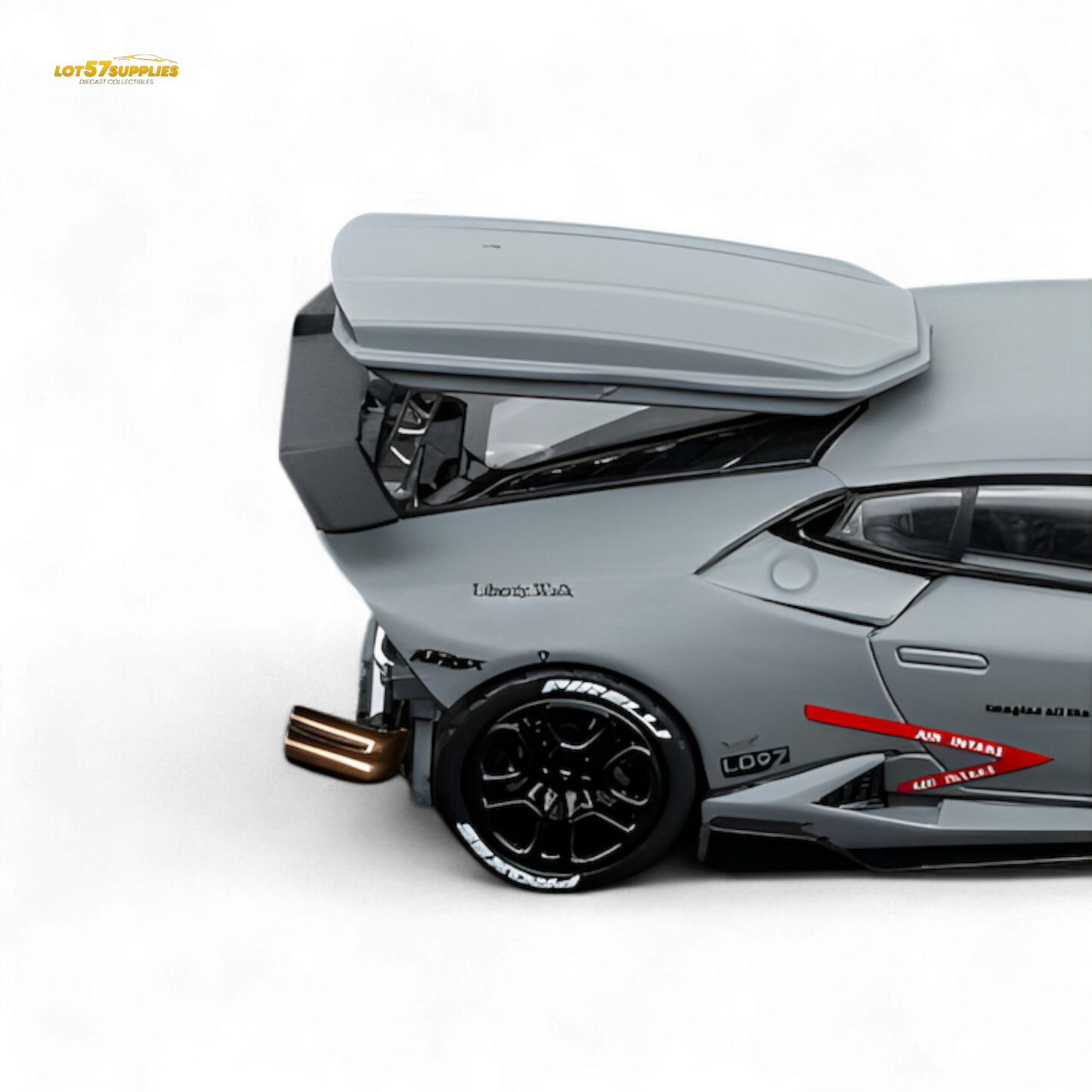 FindClassically Lamborghini Cartelfunds LP610-4 Twin Turbo - Gray 1:64