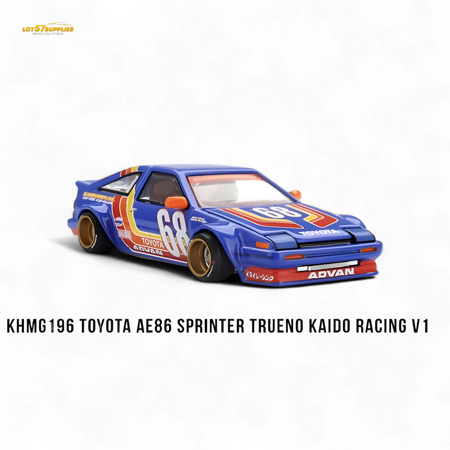 (Pre-Order) Mini GT Toyota AE86 Sprinter Trueno Kaido Racing V1 - 1/64