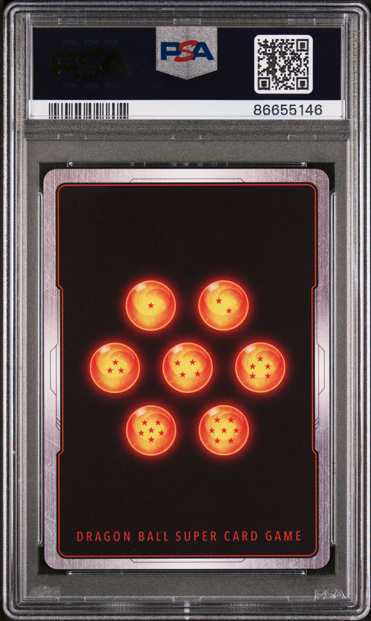 2022 DRAGON BALL SUPER MYTHIC BOOSTER KEFLA, EVRLSTNG.LIGHT #P-185 - PSA 10