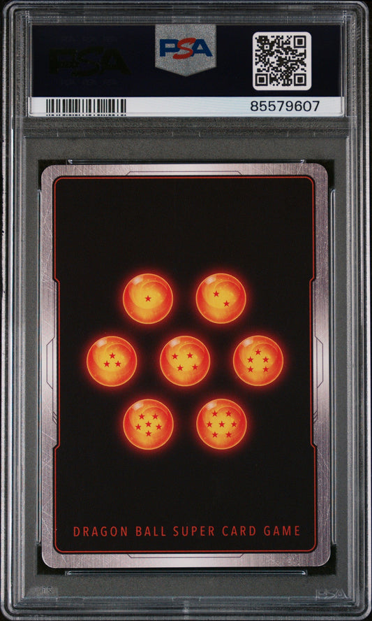 2022 DRAGON BALL SUPER MYTHIC BOOSTER SS3 GOGETA, THWRT/EMP #P-308 - PSA 8